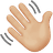 Waving hand emoji